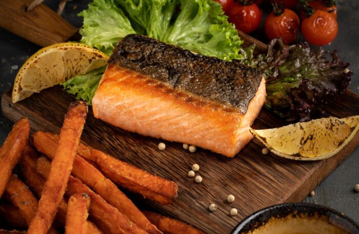 Grilled salmon (200g)